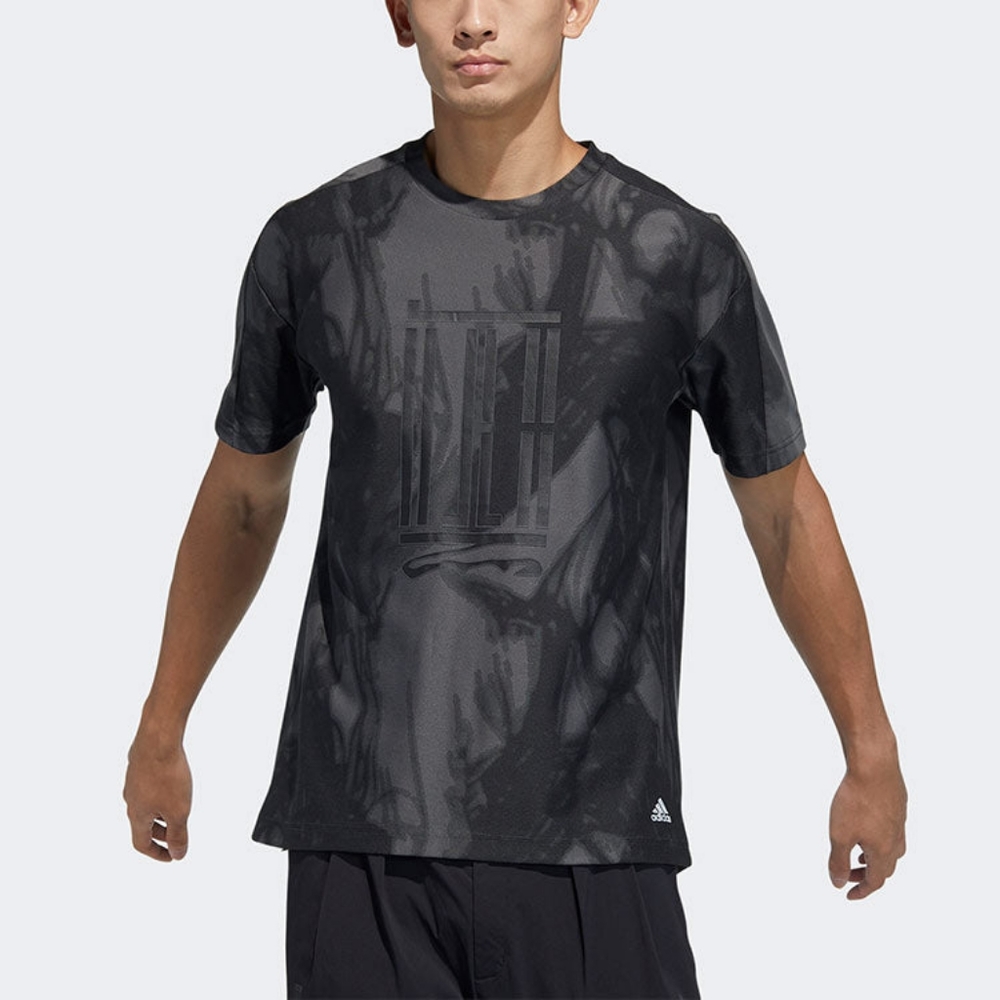 Adidas x Jet Li WUJI logo t-shirt - size M